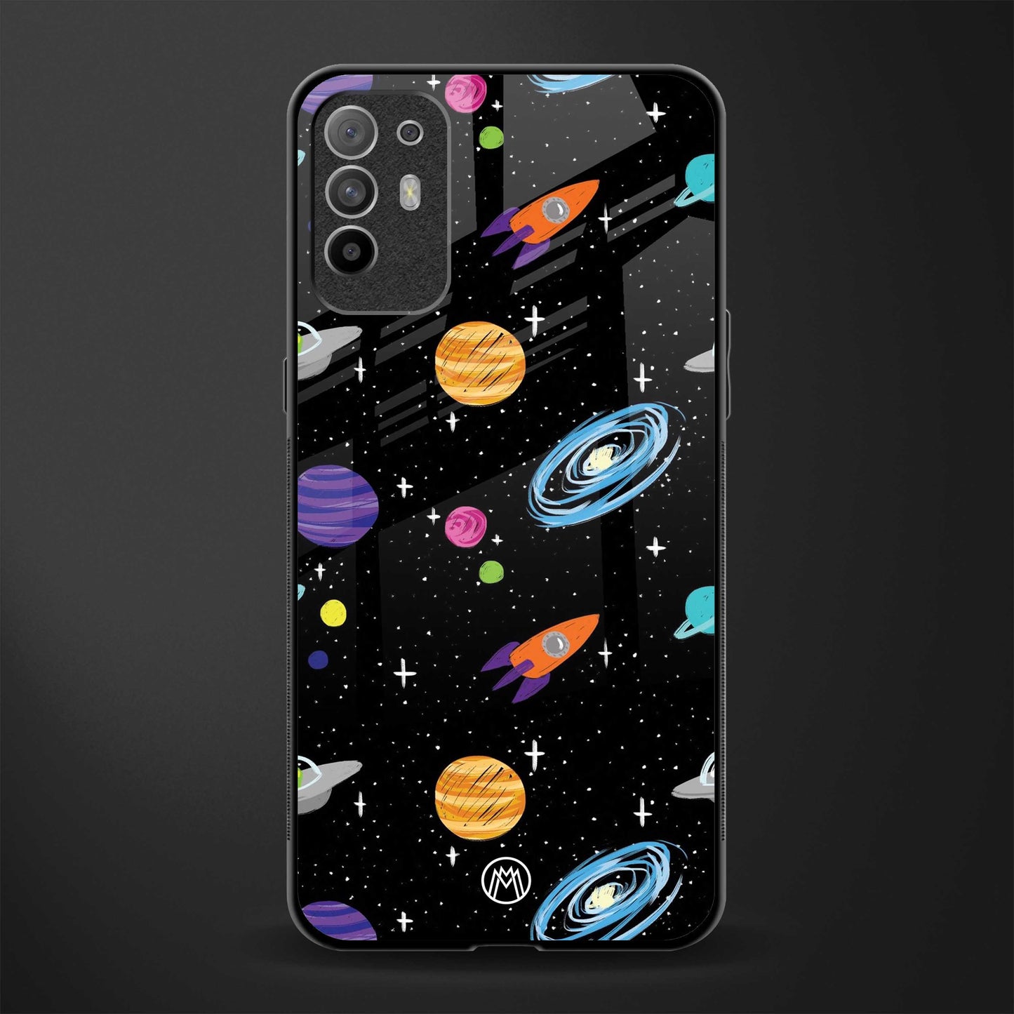 far far away glass case for oppo f19 pro plus image