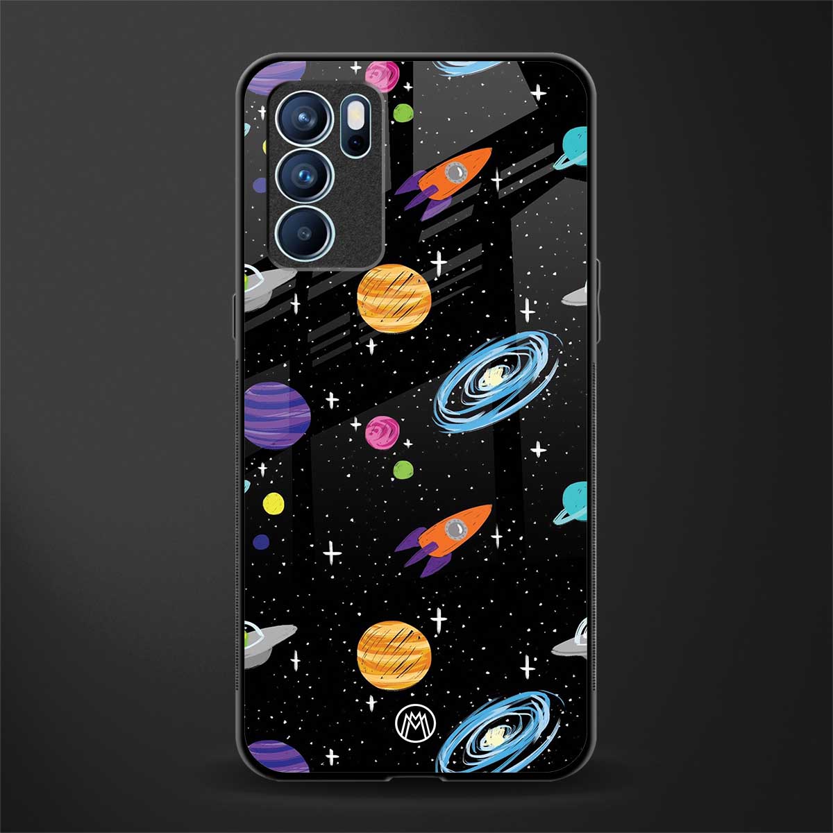 far far away glass case for oppo reno6 5g image