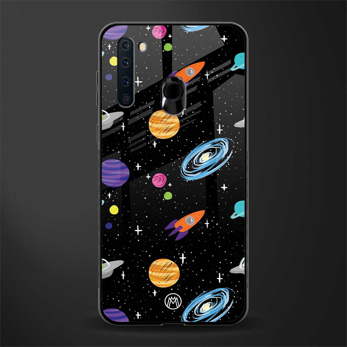 far far away glass case for samsung a21 image
