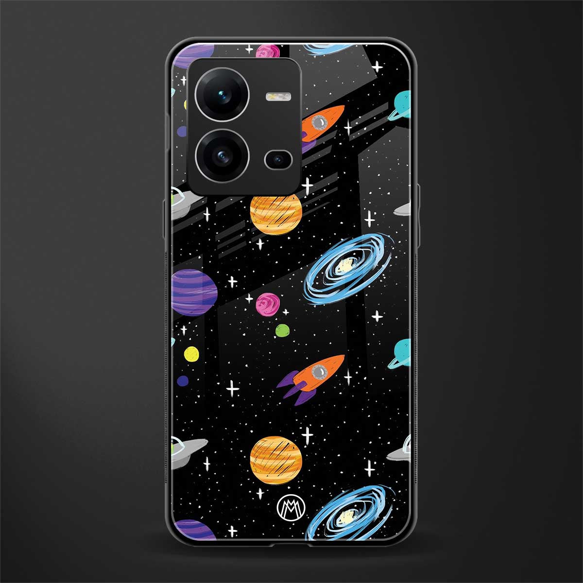 far far away back phone cover | glass case for vivo v25-5g