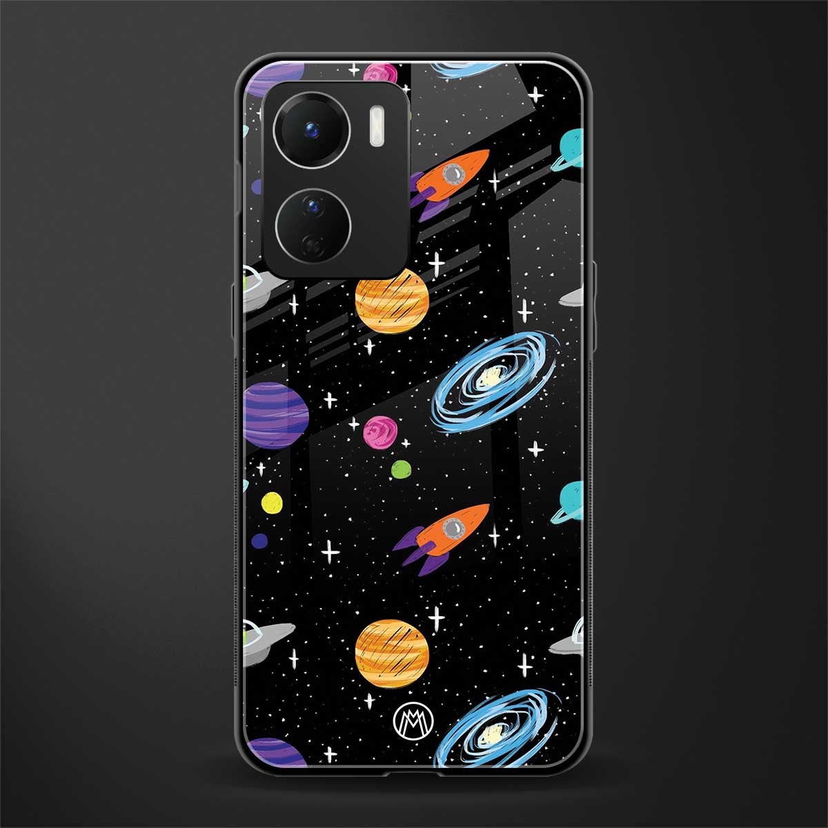 far far away back phone cover | glass case for vivo y16