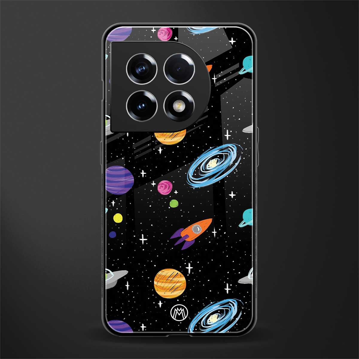 far far away back phone cover | glass case for oneplus 11