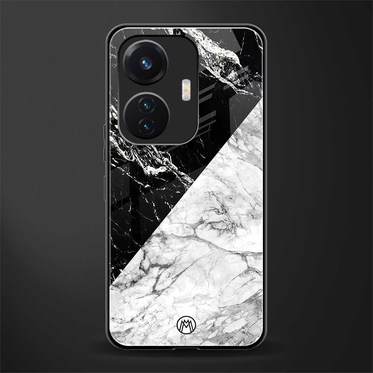 fatal contradiction back phone cover | glass case for vivo t1 44w 4g