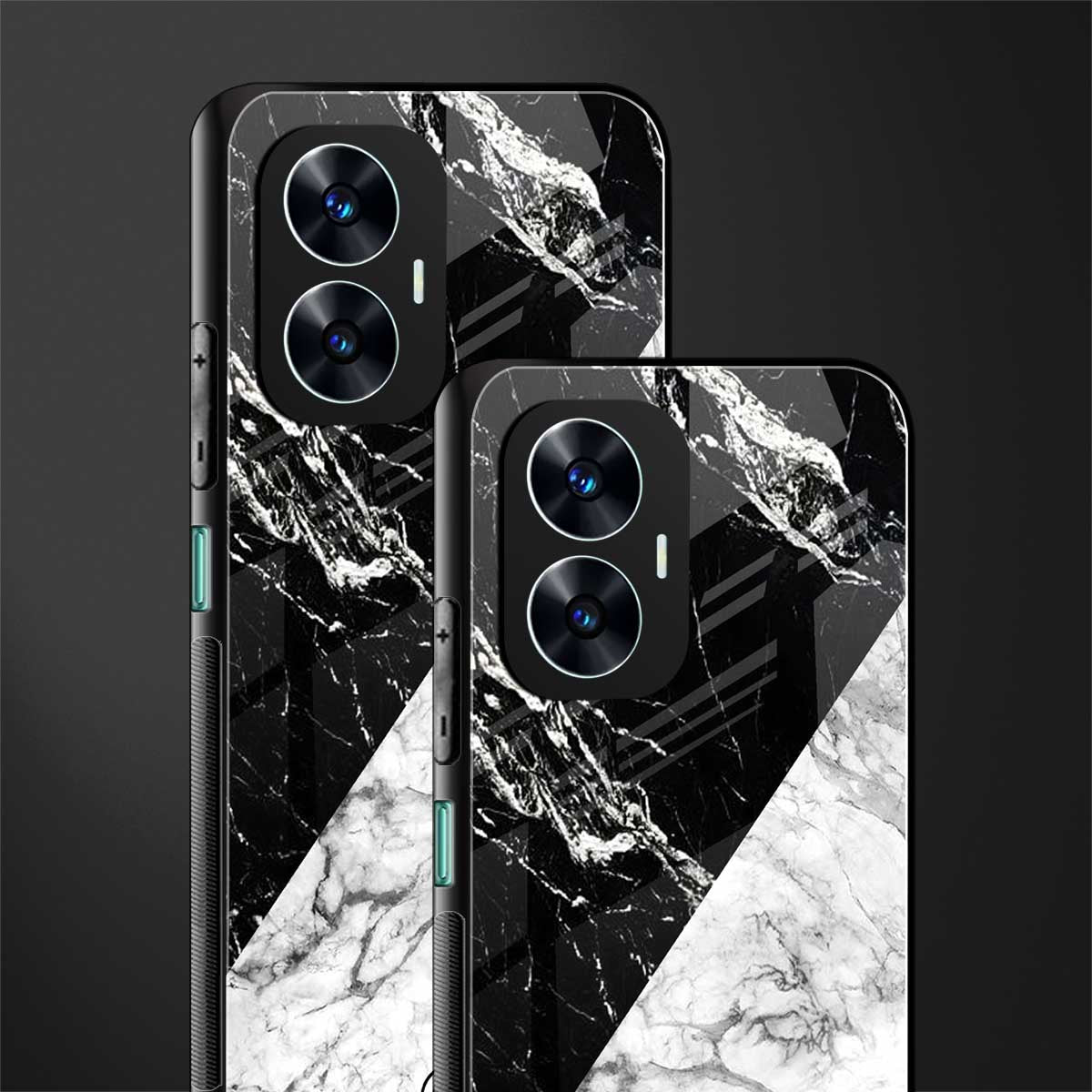 fatal contradiction back phone cover | glass case for realme c55