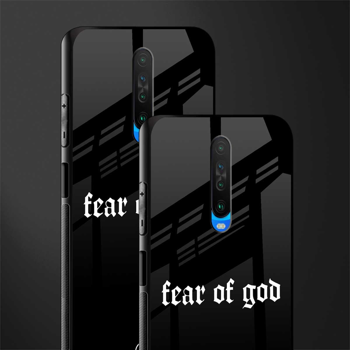 fear of god phone cover for poco x2