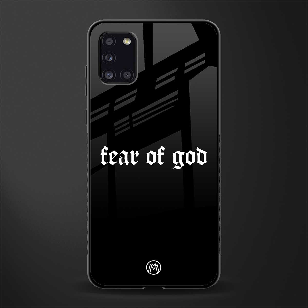 fear of god phone cover for samsung galaxy a31