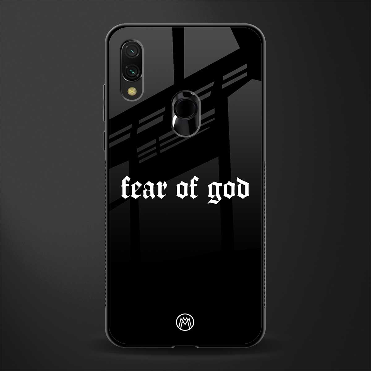 fear of god phone cover for redmi note 7 pro