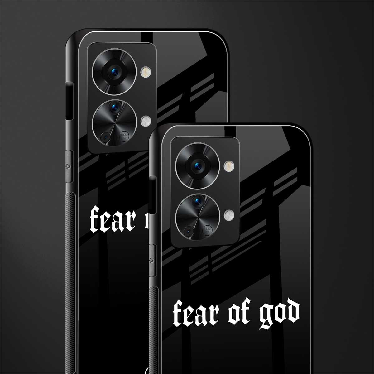 fear of god glass case for phone case | glass case for oneplus nord 2t 5g