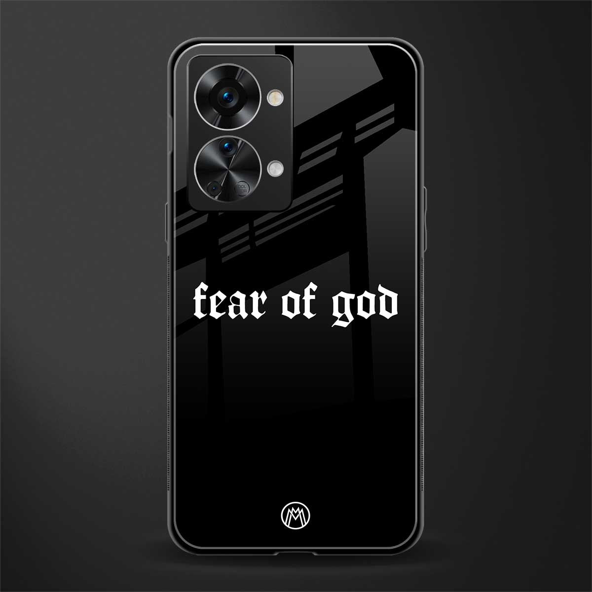 fear of god glass case for phone case | glass case for oneplus nord 2t 5g