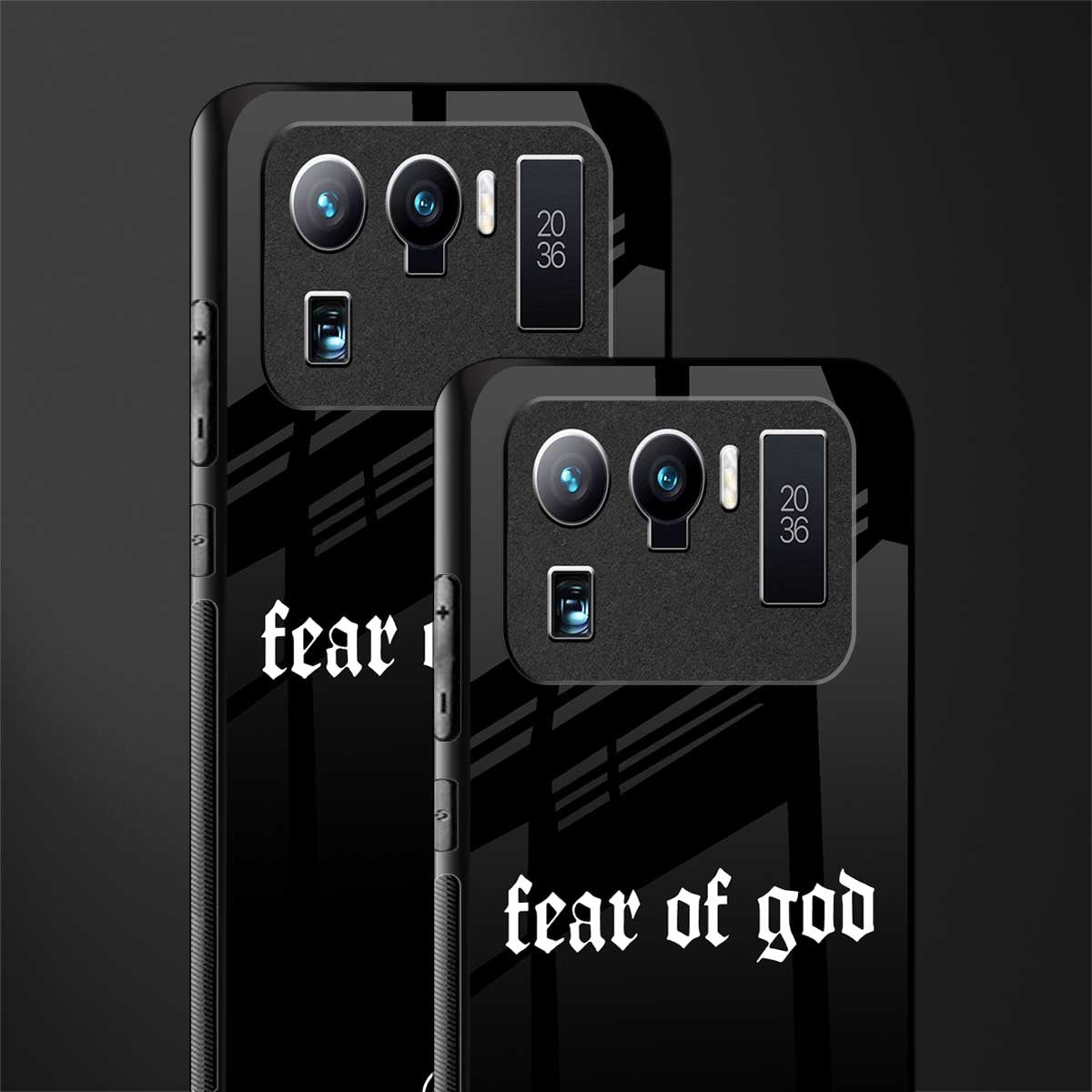 fear of god phone cover for mi 11 ultra 5g