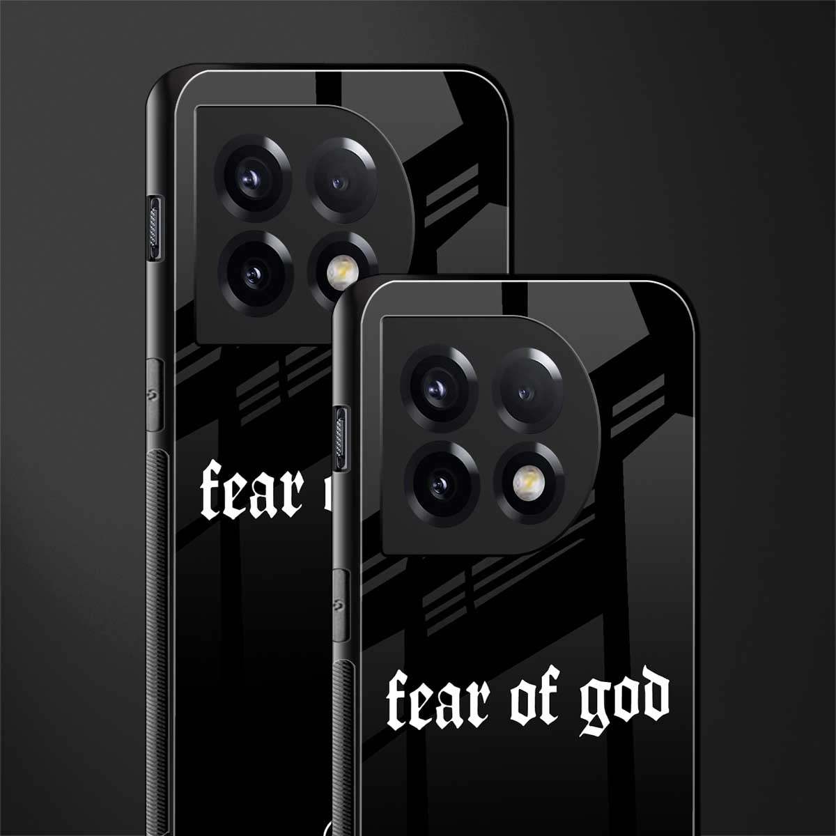 fear of god back phone cover | glass case for oneplus 11