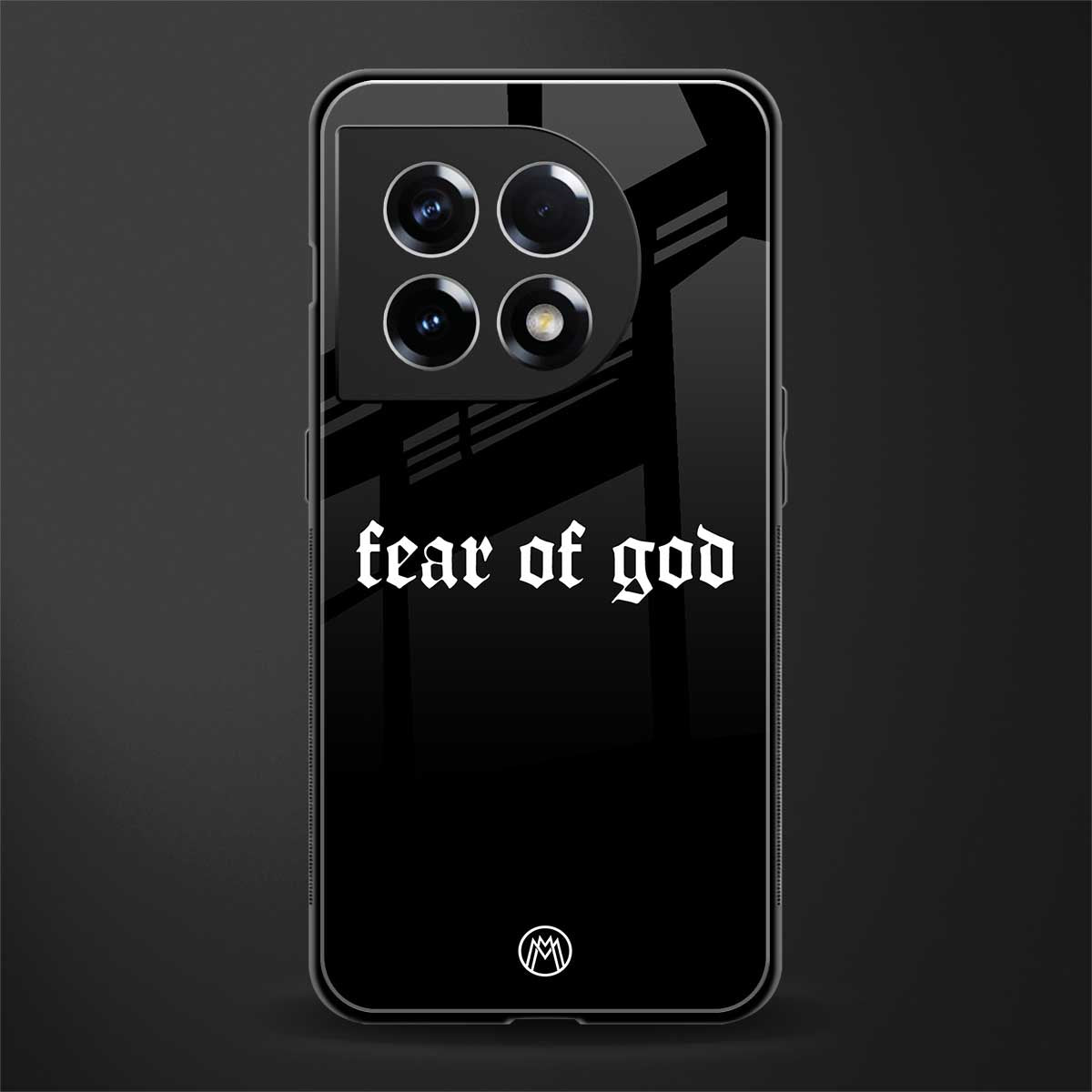 fear of god back phone cover | glass case for oneplus 11