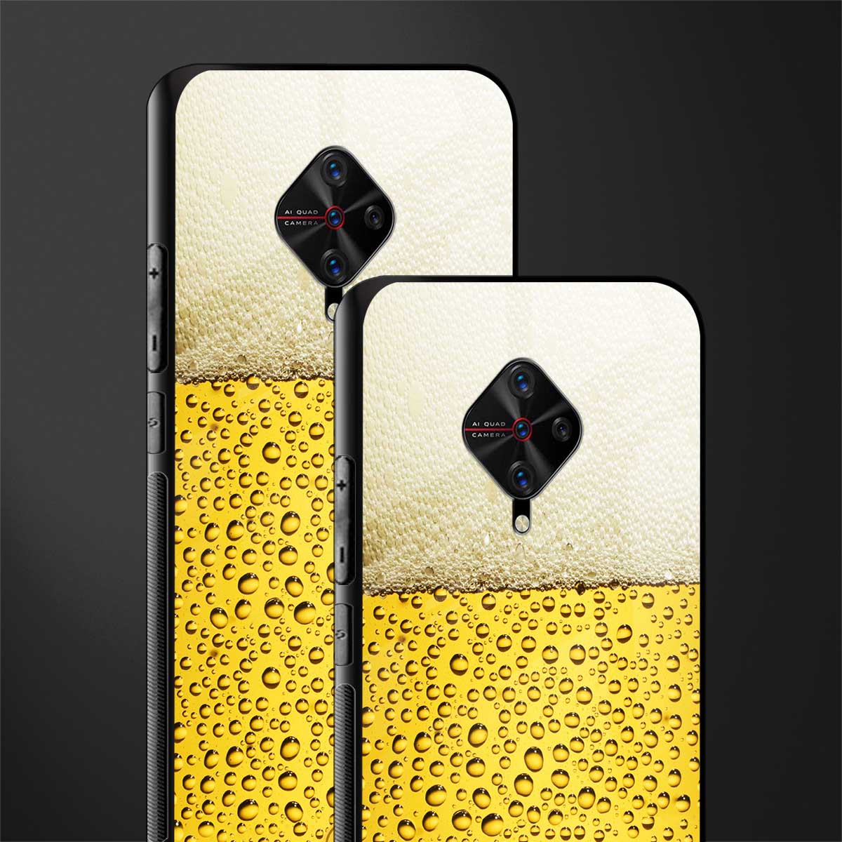 fizzy beer glass case for vivo s1 pro image-2