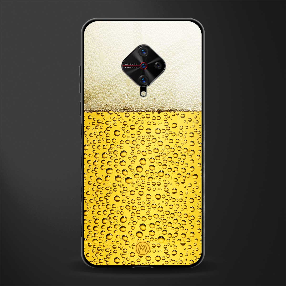fizzy beer glass case for vivo s1 pro image