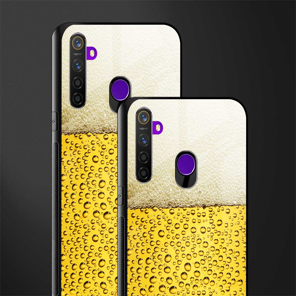 fizzy beer glass case for realme 5s image-2