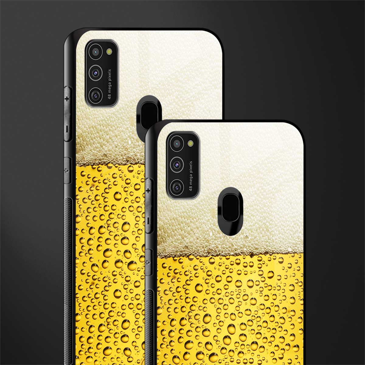 fizzy beer glass case for samsung galaxy m21 image-2