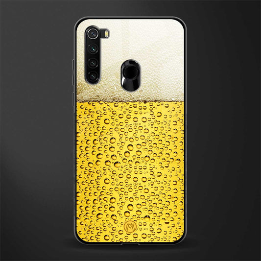 fizzy beer glass case for redmi note 8 image