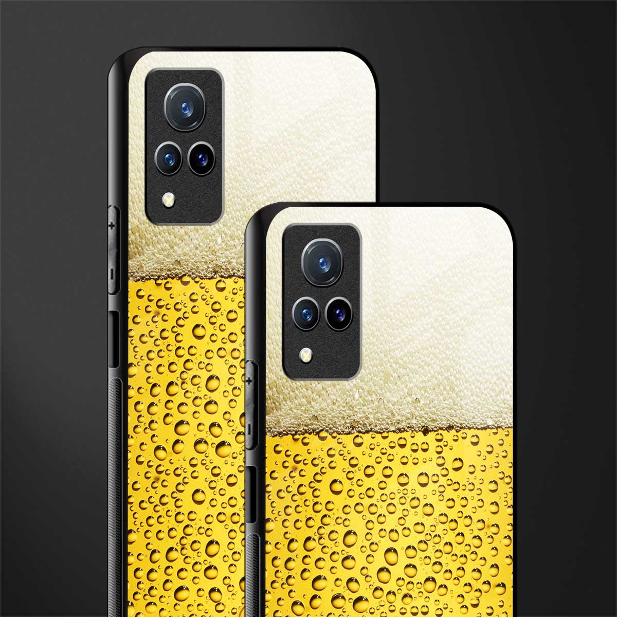fizzy beer glass case for vivo v21 5g image-2