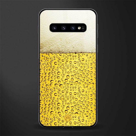 fizzy beer glass case for samsung galaxy s10 plus image