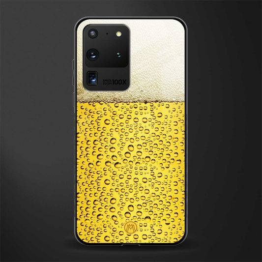 fizzy beer glass case for samsung galaxy s20 ultra image