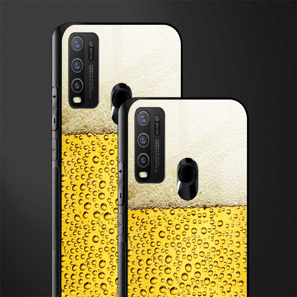 fizzy beer glass case for vivo y30 image-2