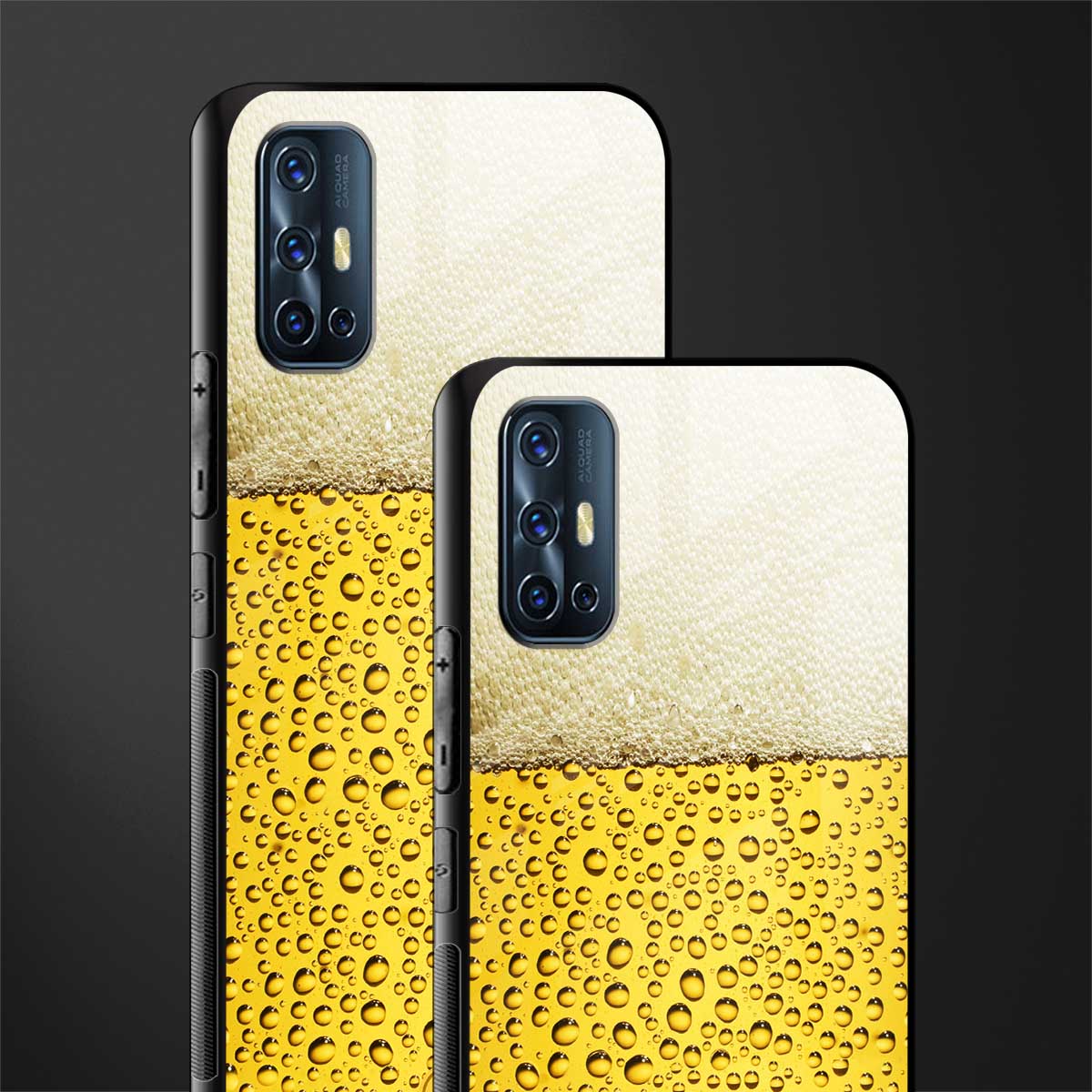 fizzy beer glass case for vivo v17 image-2