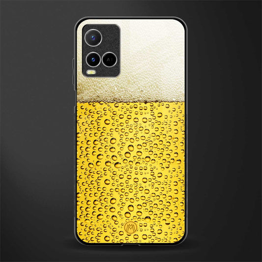 fizzy beer glass case for vivo y33s vivo y33t image