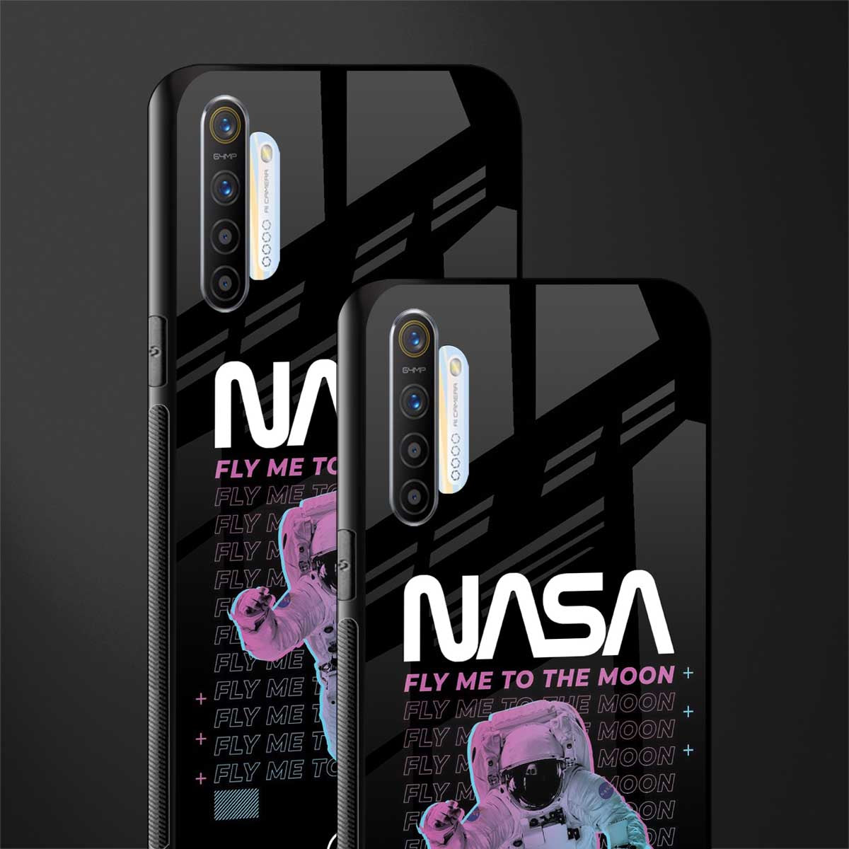 fly me to the moon glass case for realme x2 image-2