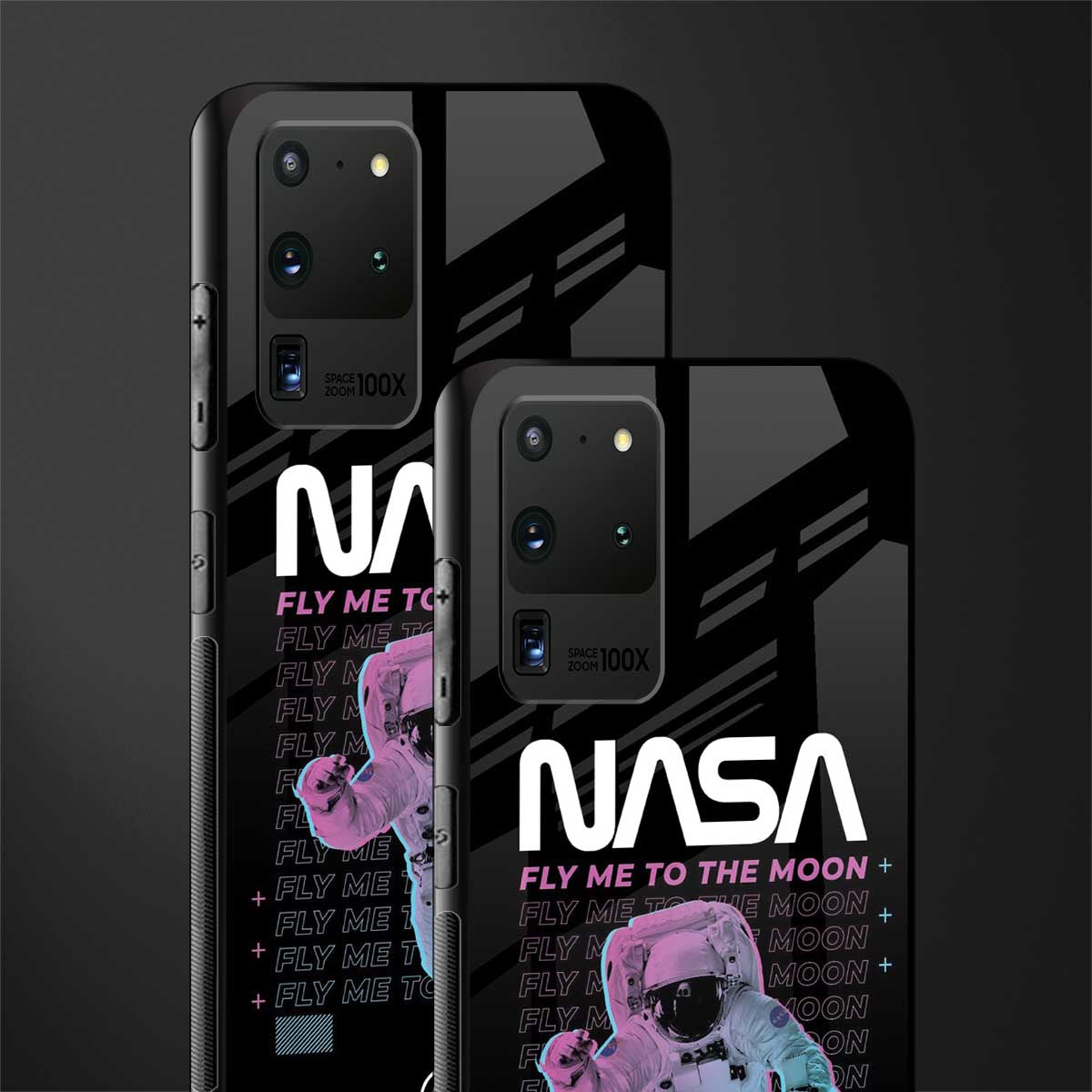 fly me to the moon glass case for samsung galaxy s20 ultra image-2
