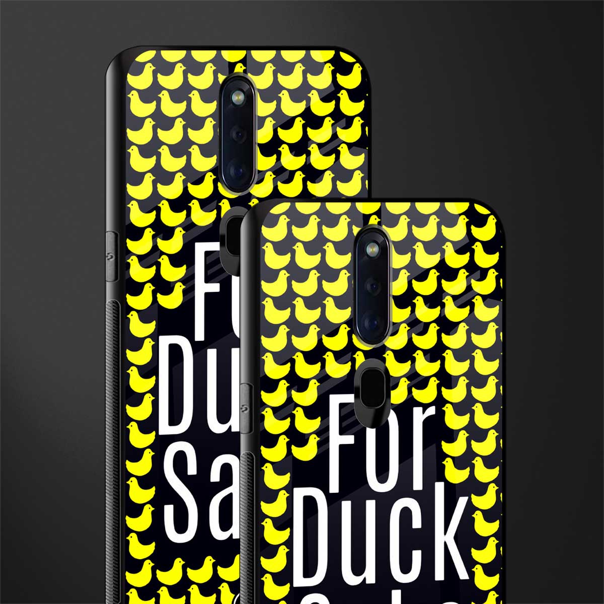 for duck sake glass case for oppo f11 pro image-2