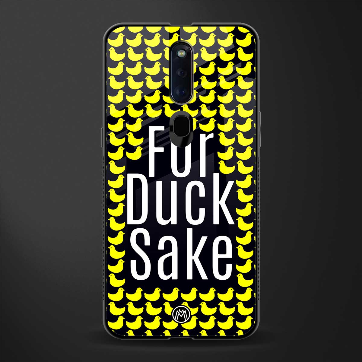for duck sake glass case for oppo f11 pro image