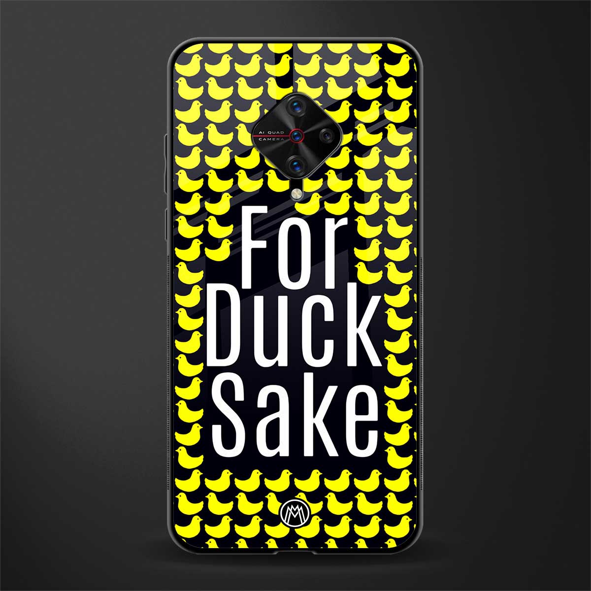 for duck sake glass case for vivo s1 pro image