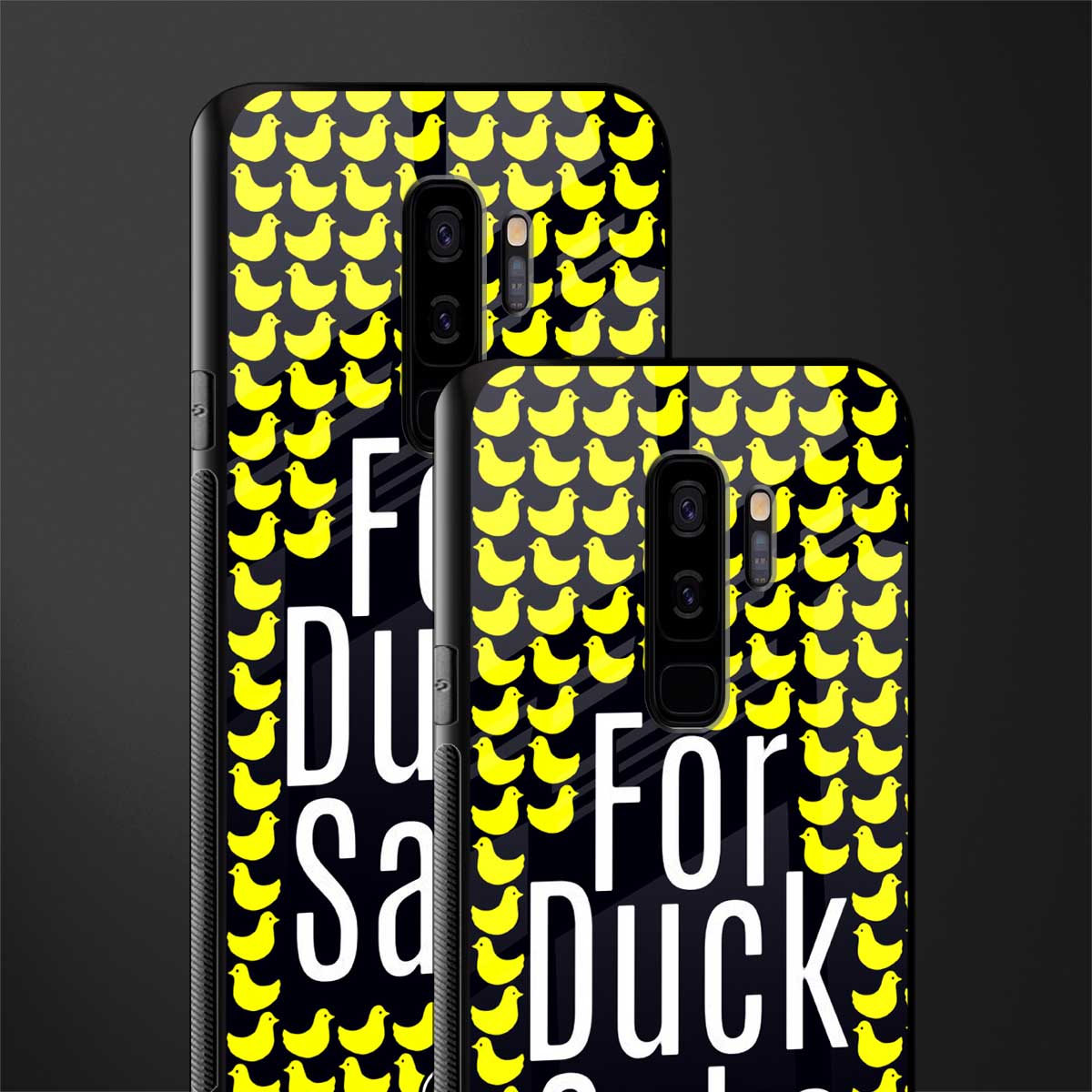 for duck sake glass case for samsung galaxy s9 plus image-2