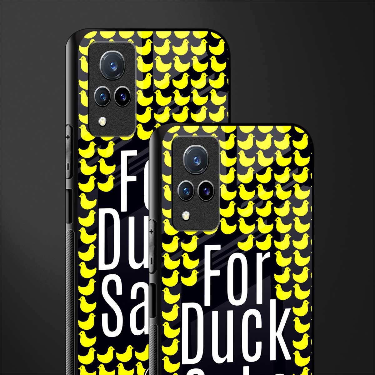 for duck sake glass case for vivo v21 5g image-2