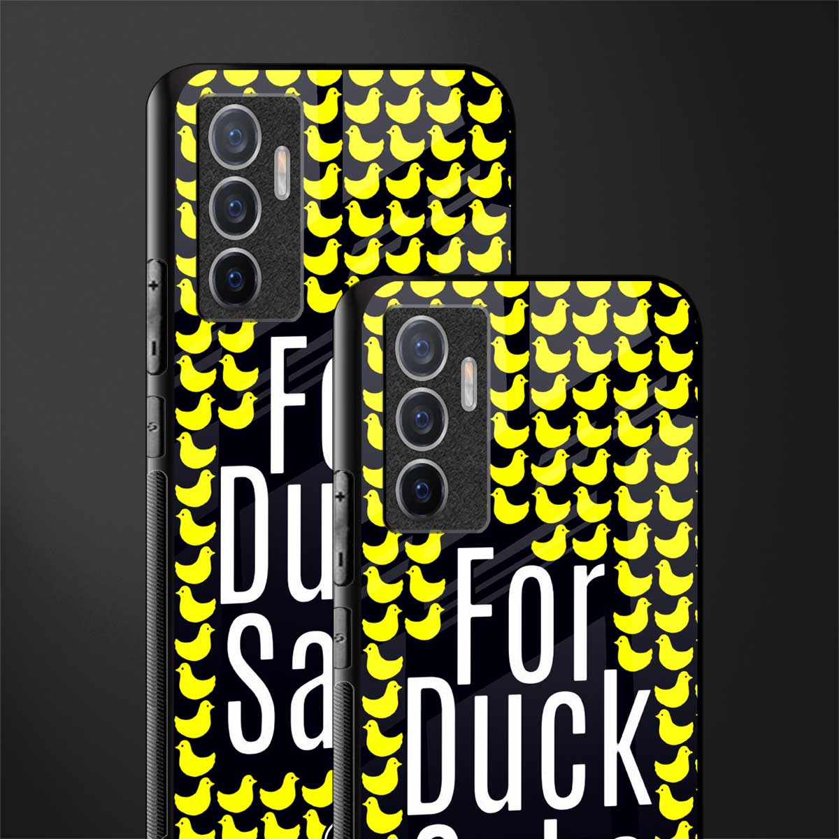 for duck sake glass case for vivo v23e image-2