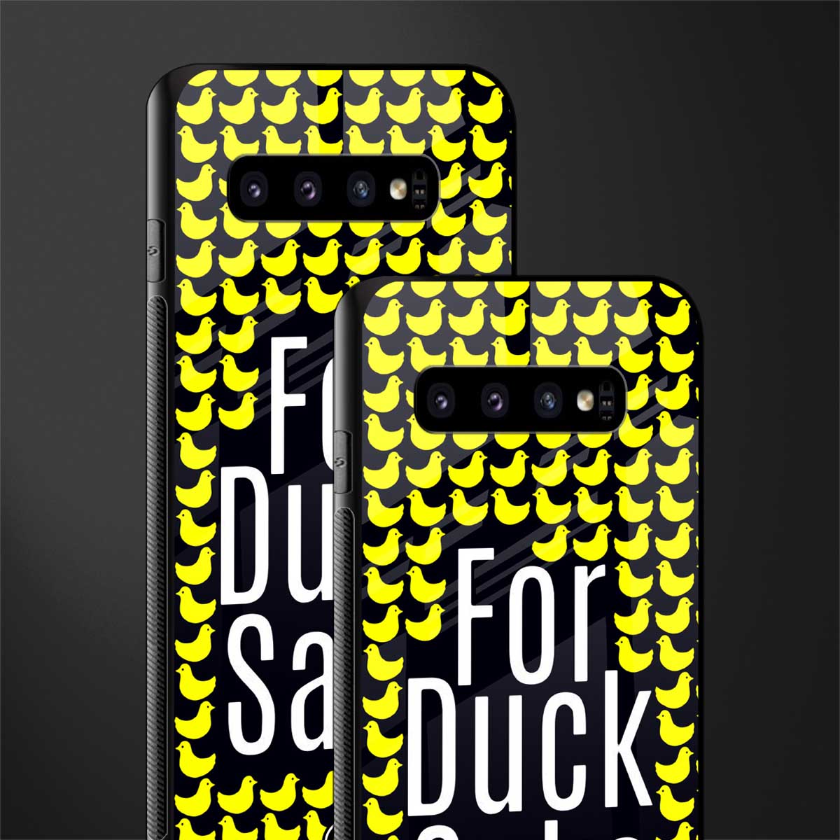 for duck sake glass case for samsung galaxy s10 plus image-2