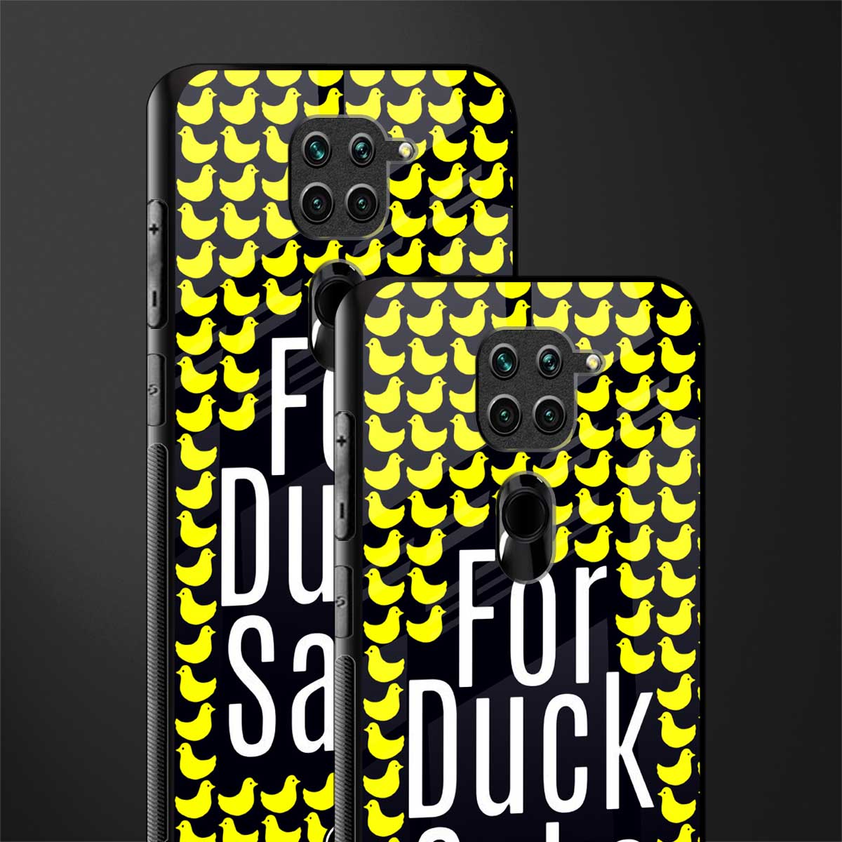 for duck sake glass case for redmi note 9 image-2