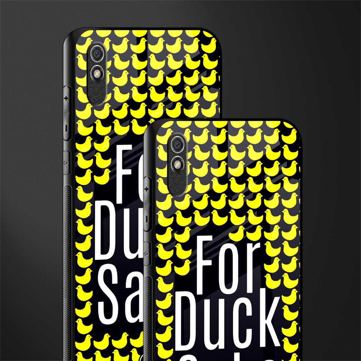 for duck sake glass case for redmi 9a image-2