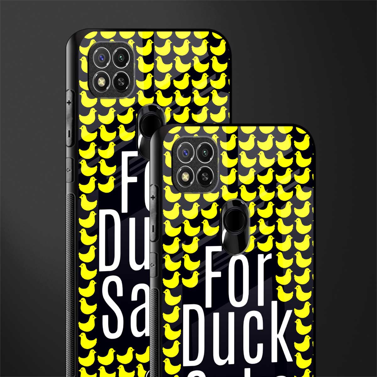 for duck sake glass case for redmi 9 image-2
