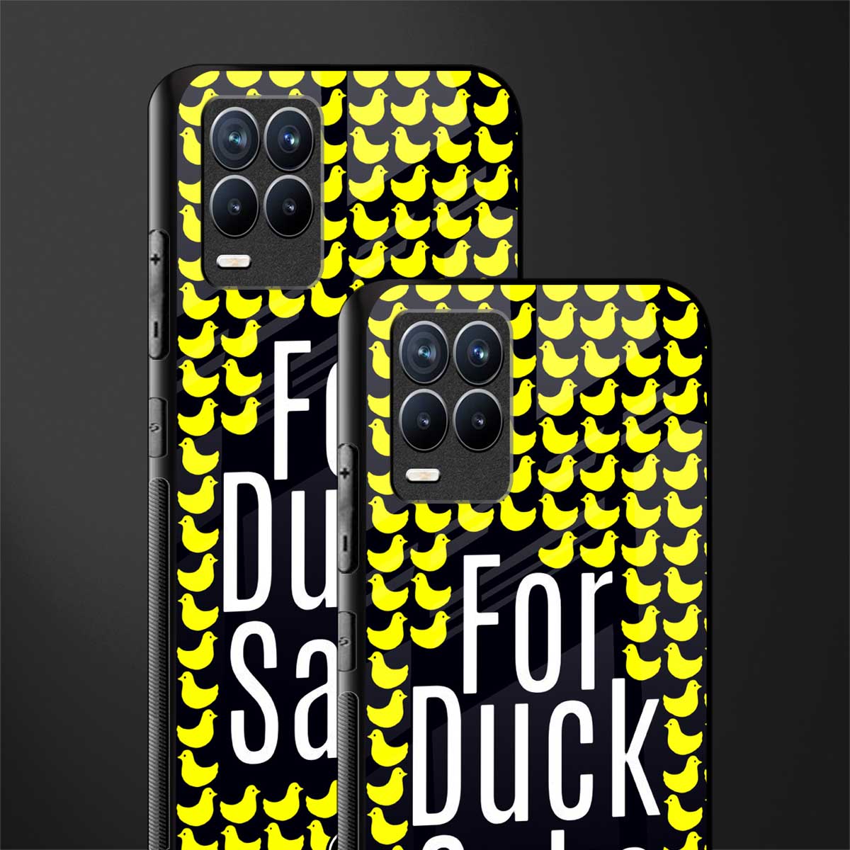 for duck sake glass case for realme 8 4g image-2