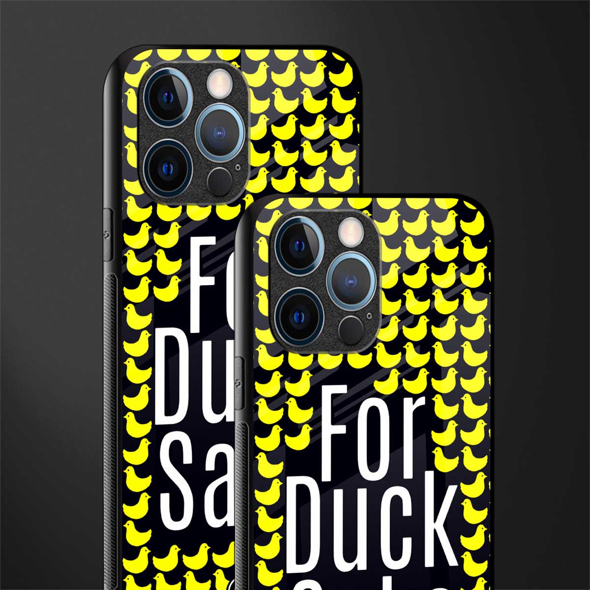 for duck sake glass case for iphone 12 pro image-2