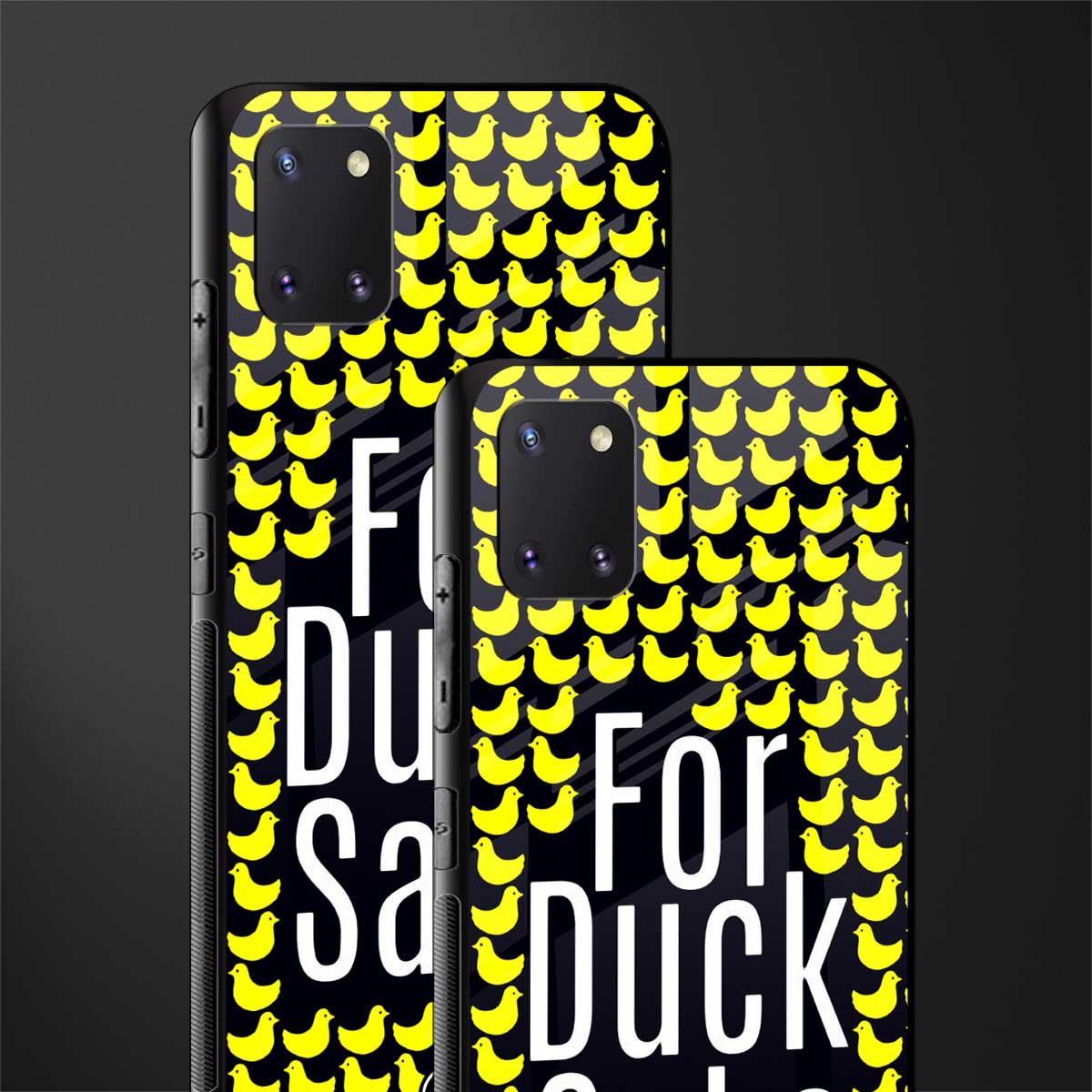 for duck sake glass case for samsung a81 image-2