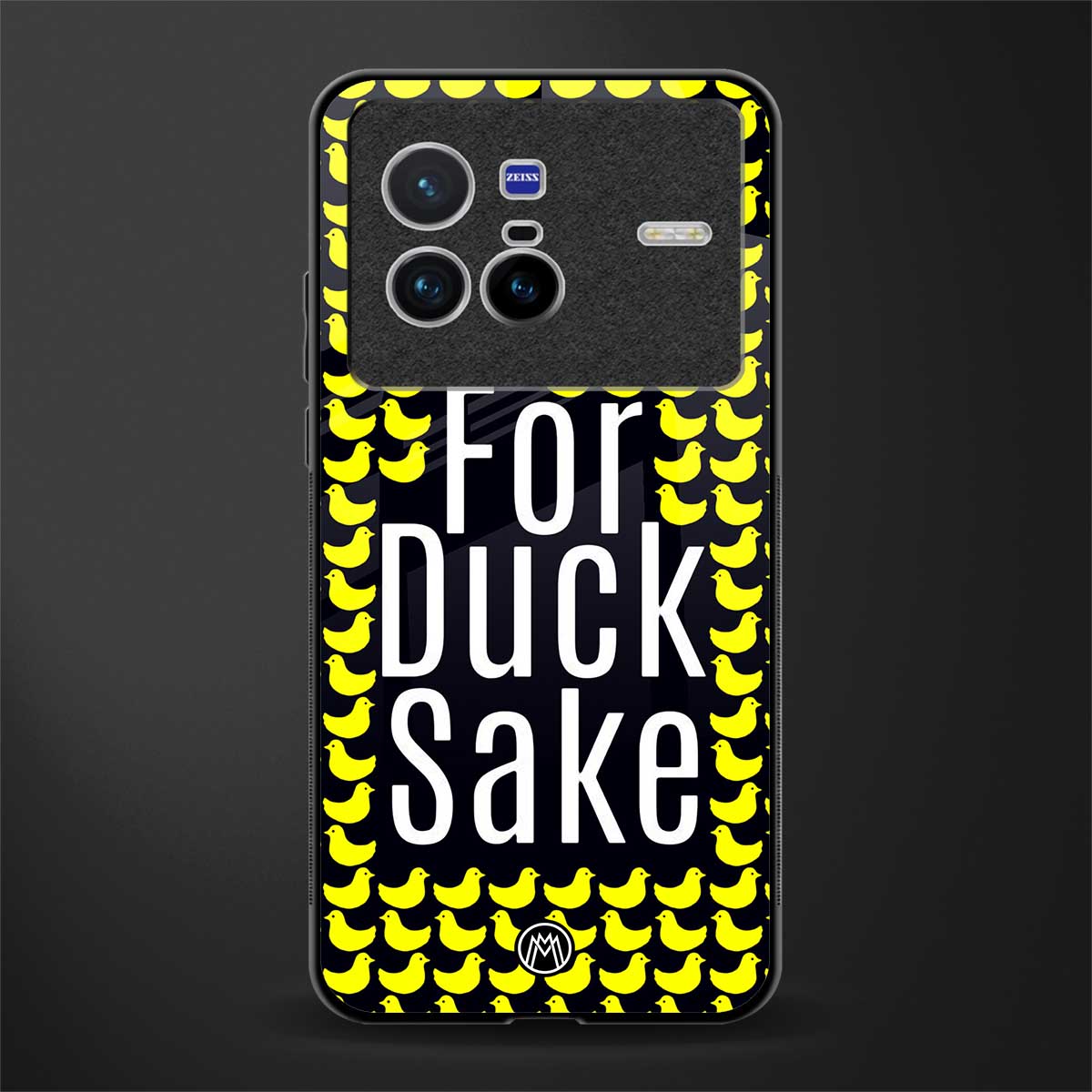 for duck sake glass case for vivo x80 image