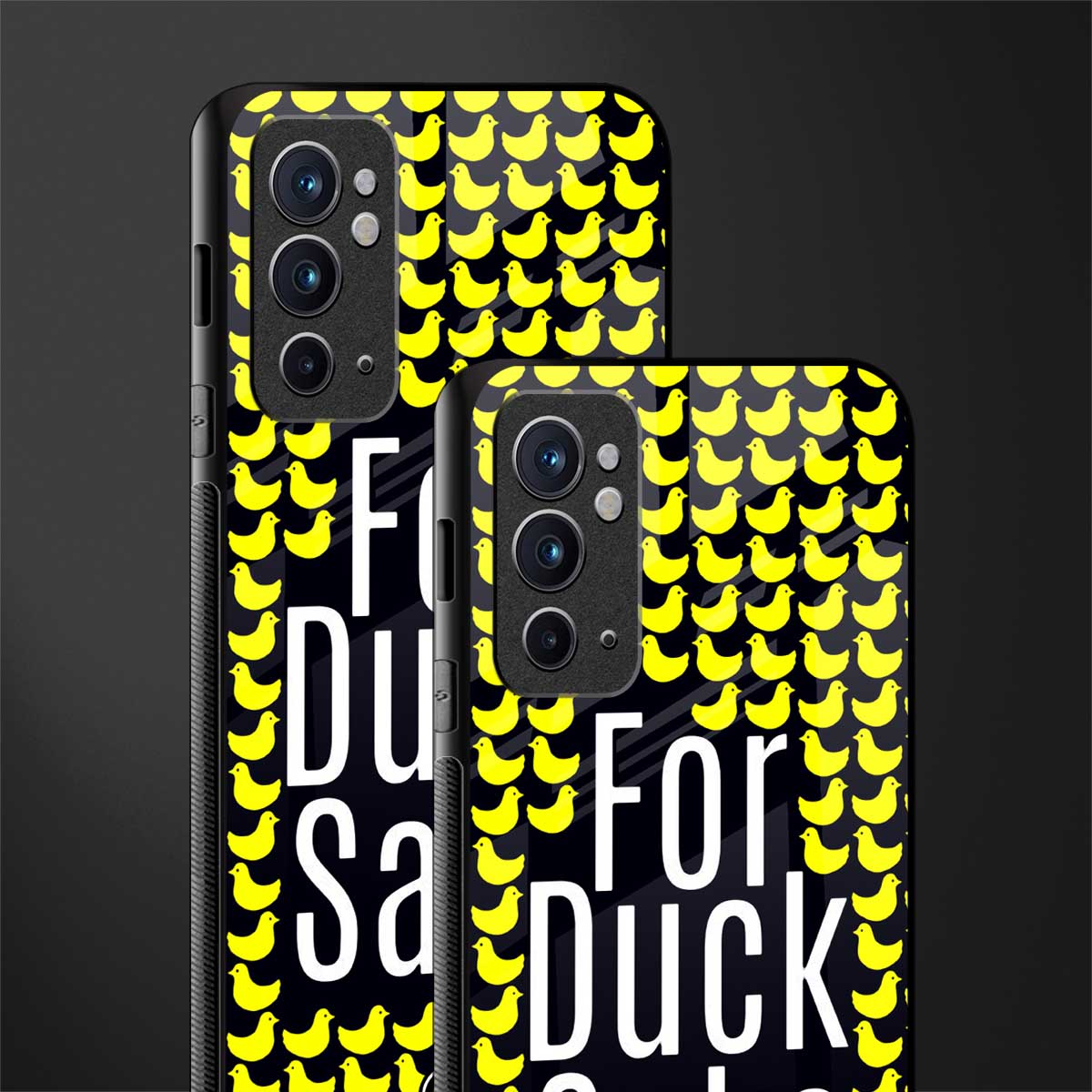 for duck sake glass case for oneplus 9rt image-2