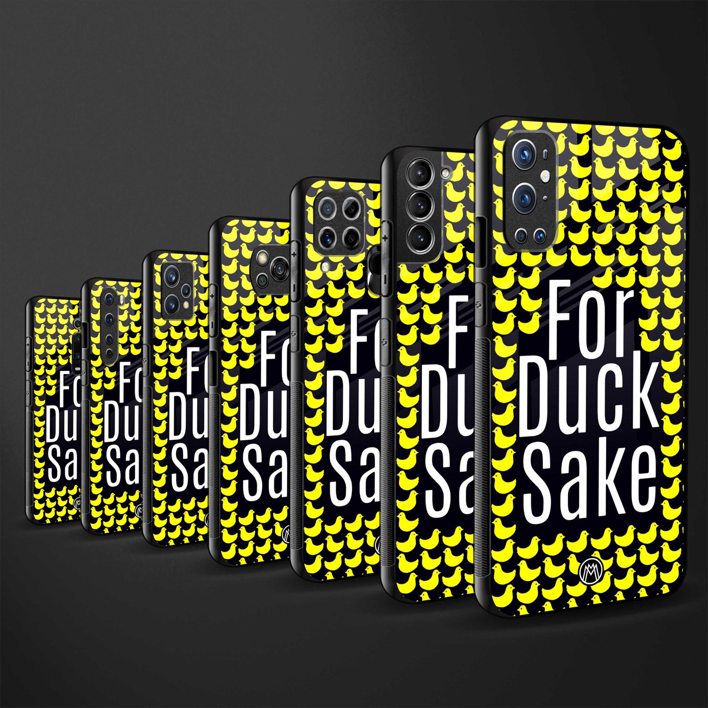 for duck sake back phone cover | glass case for redmi note 11 pro plus 4g/5g