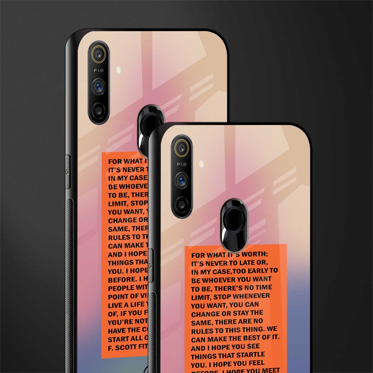 for what it's worth glass case for realme narzo 20a image-2