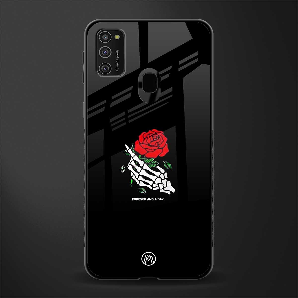 forever and a day glass case for samsung galaxy m30s image