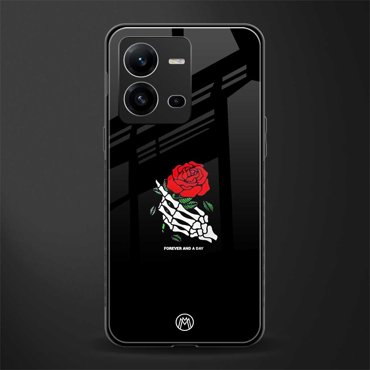 forever and a day back phone cover | glass case for vivo v25-5g