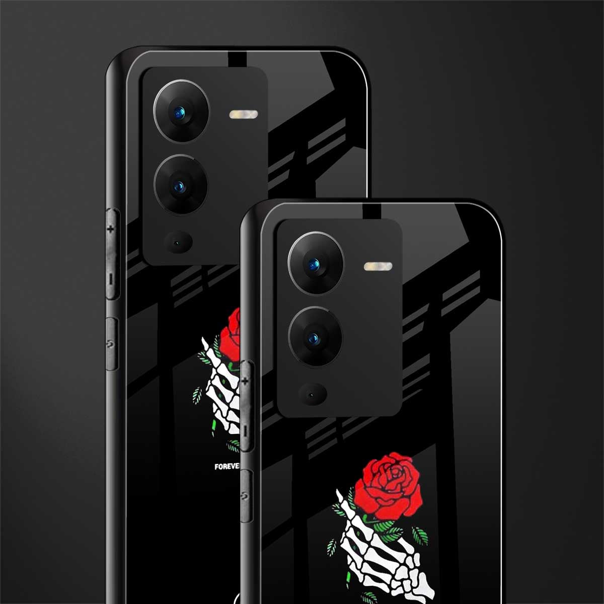 forever and a day back phone cover | glass case for vivo v25 pro 5g