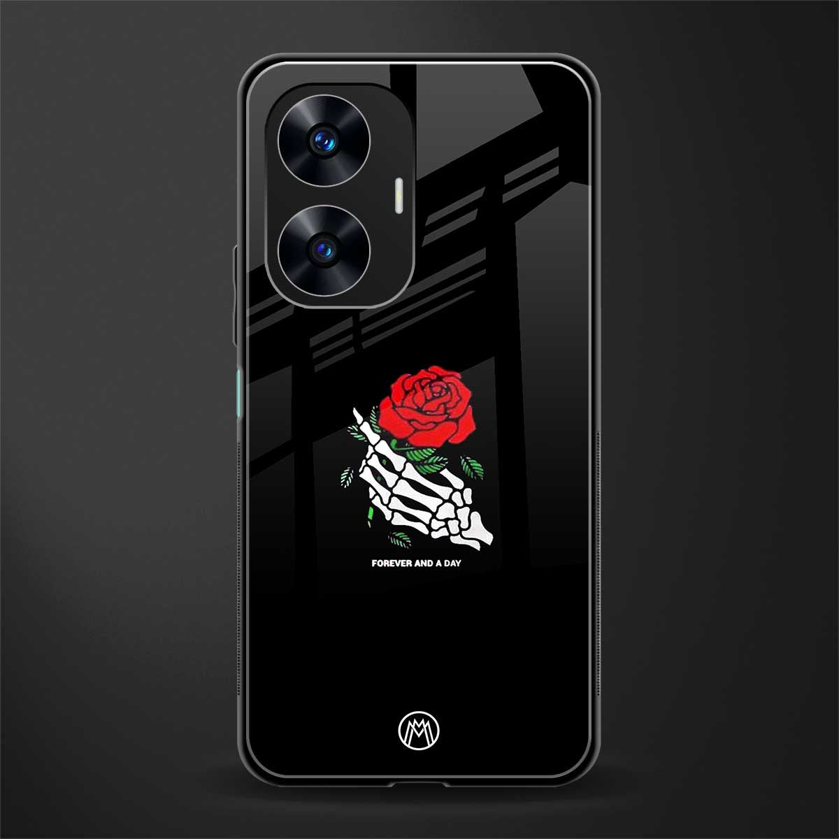 forever and a day back phone cover | glass case for realme c55